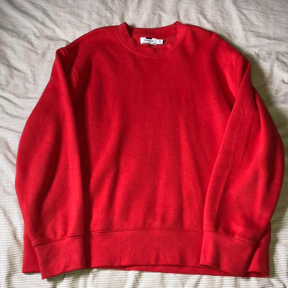 Top man slip over sweat shirt